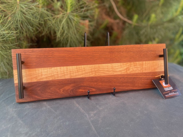 Black Walnut Curly Maple Tray