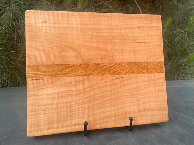 cutting board, maple, white wenge