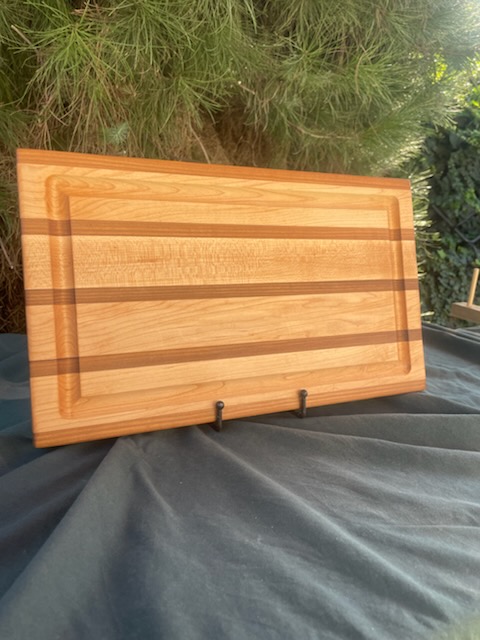 maple w black walnut