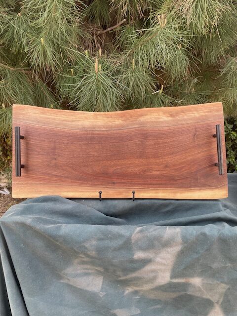 BW tray Black post handle