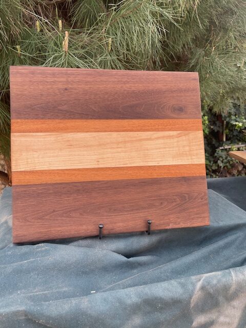 cutting board bwalnut mahogany maple