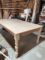 Cherry wood custom dining room table.